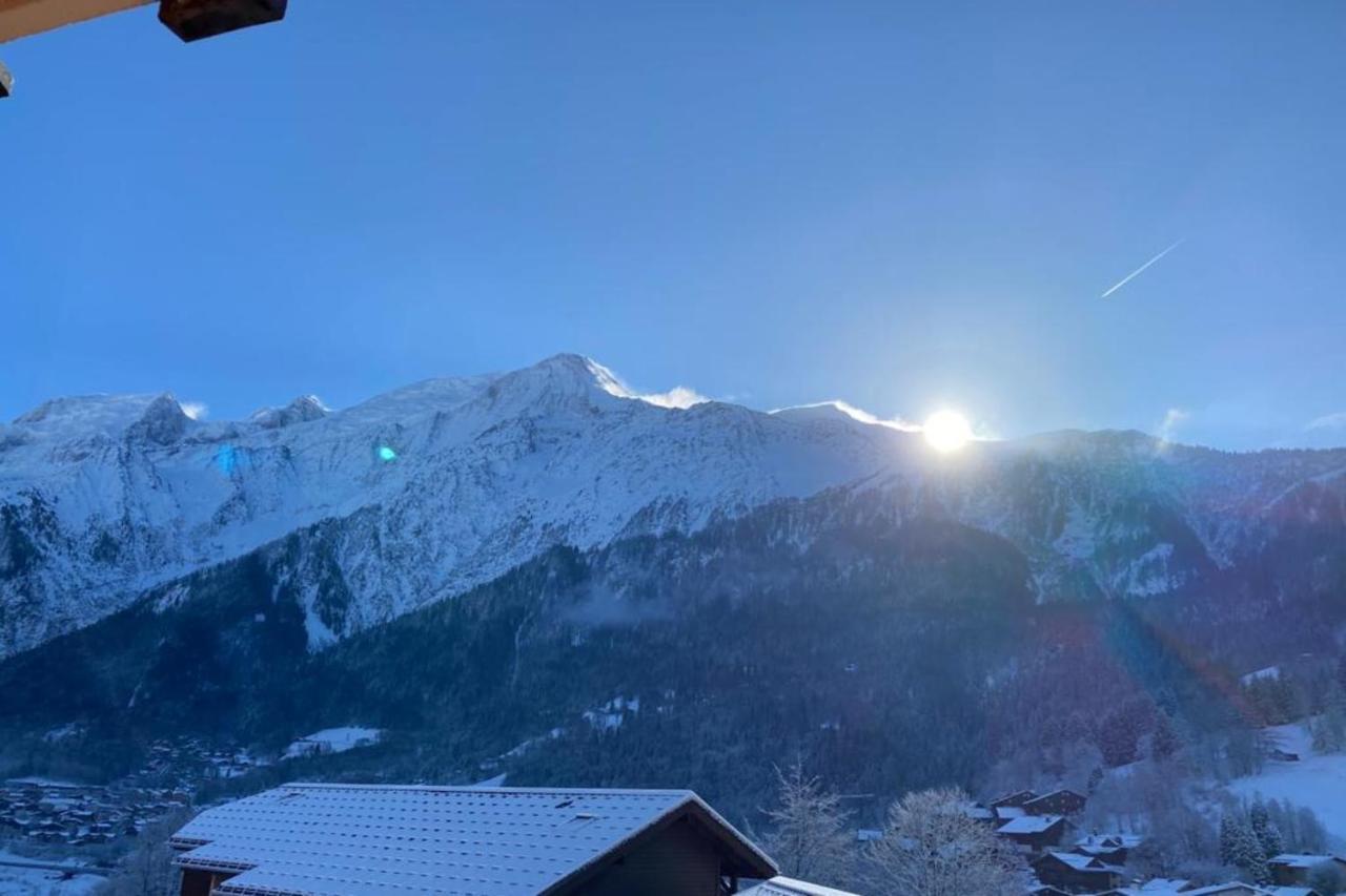 Vue Des "Chavants" Studio 20 M With Balcony Les Houches Εξωτερικό φωτογραφία